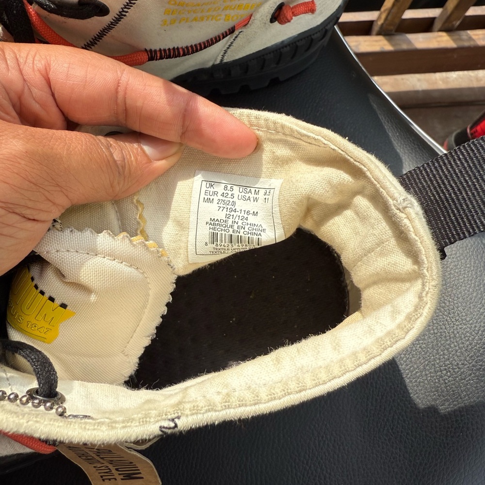 Kids High-Top Sneakers - White and Black - Picture 8 of 10